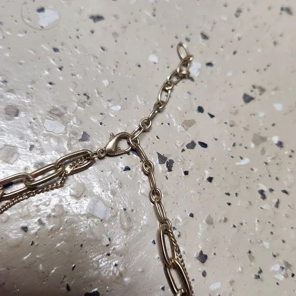 CLEARANCE || FIRM Free People Gold Necklace - Picture 3 of 3